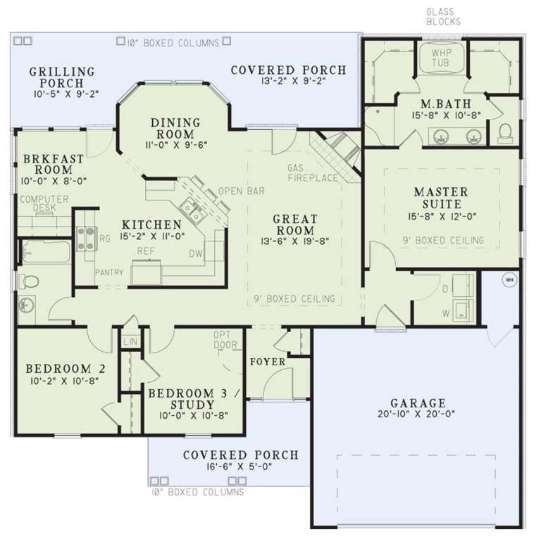 House Plan House Plan #2810 Drawing 1