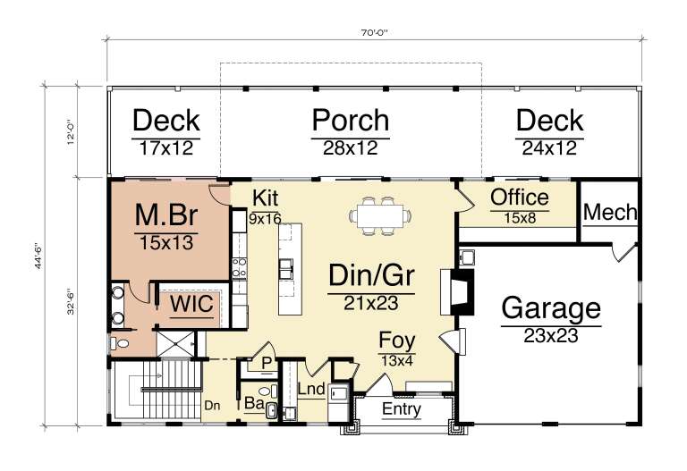 House Plan House Plan #28100 Drawing 1