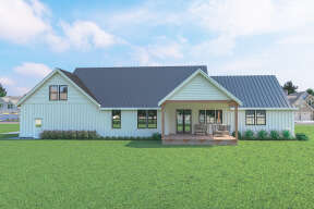 Modern Farmhouse House Plan #2464-00048 Elevation Photo