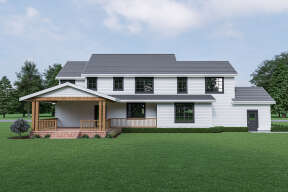 Modern Farmhouse House Plan #2464-00049 Elevation Photo