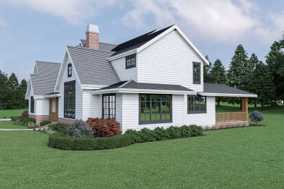 Modern Farmhouse House Plan #2464-00049 Elevation Photo