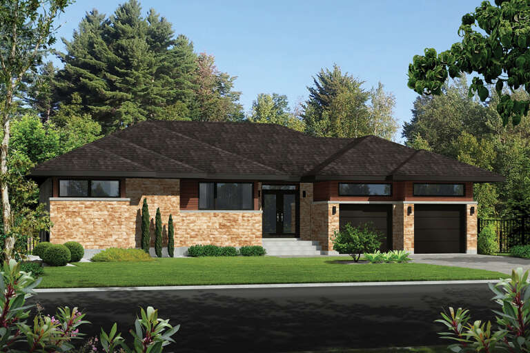 House Plan House Plan #28104 Front Elevation 
