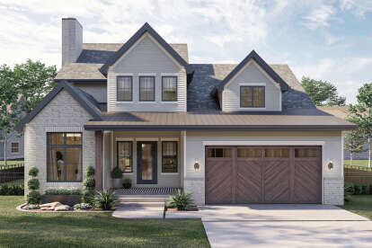 Traditional House Plan #963-00702 Elevation Photo
