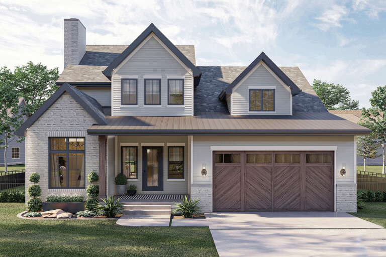 House Plan House Plan #28118 Front Elevation 