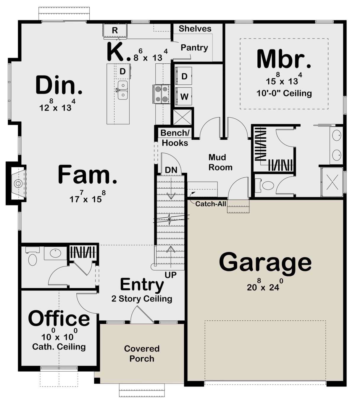 Main Floor  for House Plan #963-00702