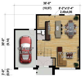 Main Floor  for House Plan #6146-00508