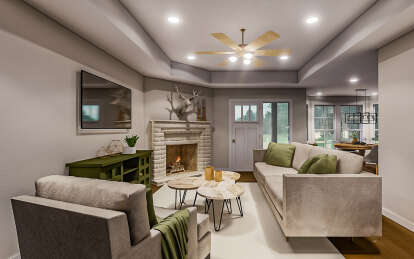 Ranch House Plan #110-00025 Additional Photo