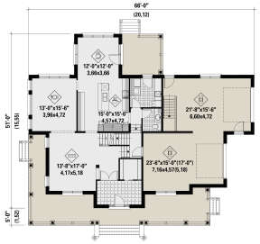 Main Floor  for House Plan #6146-00509