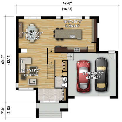 Main Floor  for House Plan #6146-00511