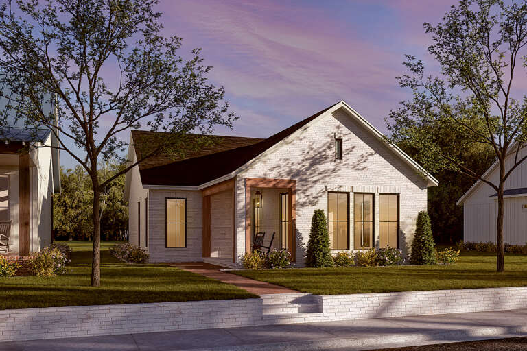 Cottage House Plan #041-00314 Elevation Photo