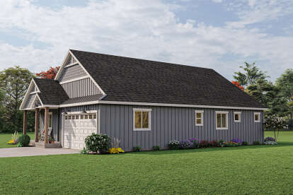 Modern Farmhouse House Plan #6785-00006 Elevation Photo