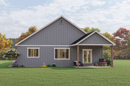 Modern Farmhouse House Plan #6785-00006 Elevation Photo
