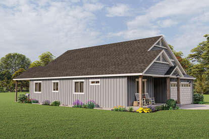 Modern Farmhouse House Plan #6785-00006 Elevation Photo