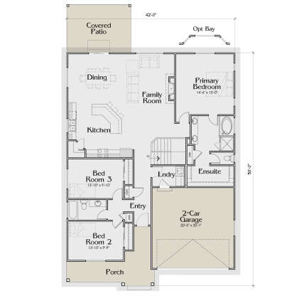 Main Floor  for House Plan #6785-00006