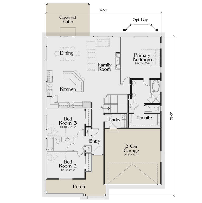 House Plan House Plan #28139 Drawing 1