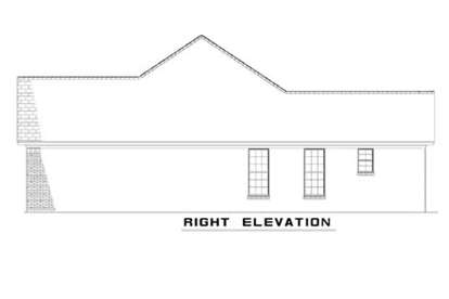 Ranch House Plan #110-00026 Elevation Photo