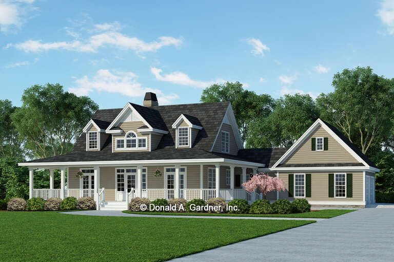 Country House Plan #2865-00331 Elevation Photo