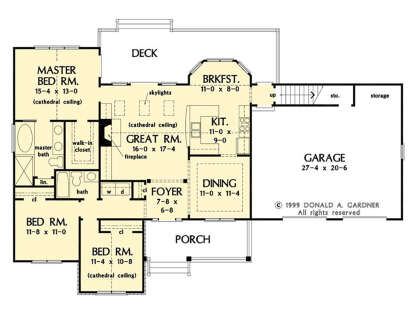 House Plan House Plan #28144 Drawing 1