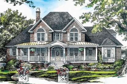 Southern House Plan #2865-00334 Elevation Photo