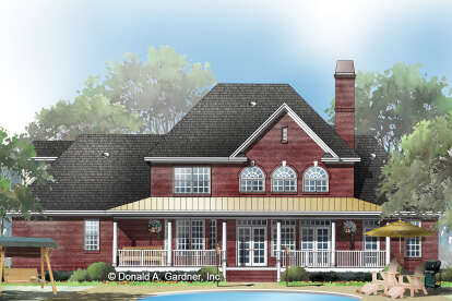 Southern House Plan #2865-00334 Elevation Photo