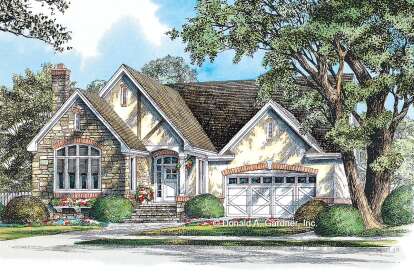 French Country House Plan #2865-00335 Elevation Photo