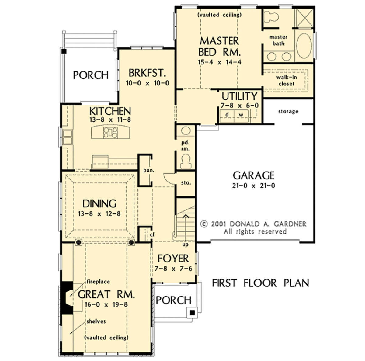 Main Floor  for House Plan #2865-00335