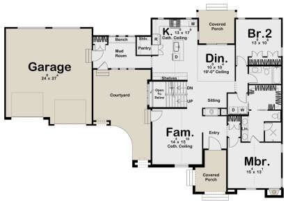 Main Floor  for House Plan #963-00705