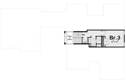 Second Floor for House Plan #963-00705
