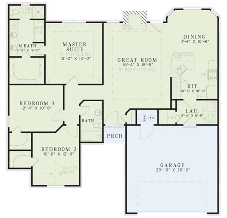 House Plan House Plan #2815 Drawing 1