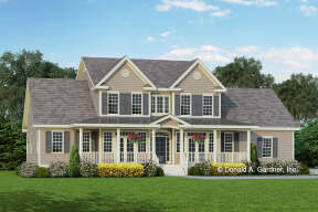 Southern House Plan #2865-00336 Elevation Photo