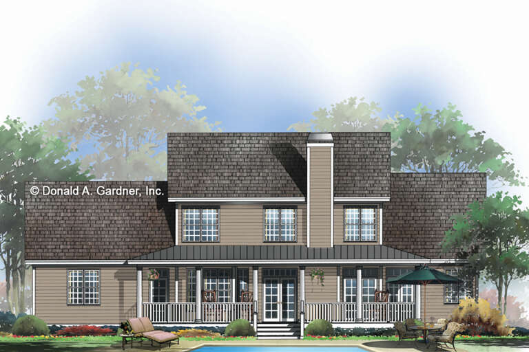 Southern House Plan #2865-00336 Elevation Photo