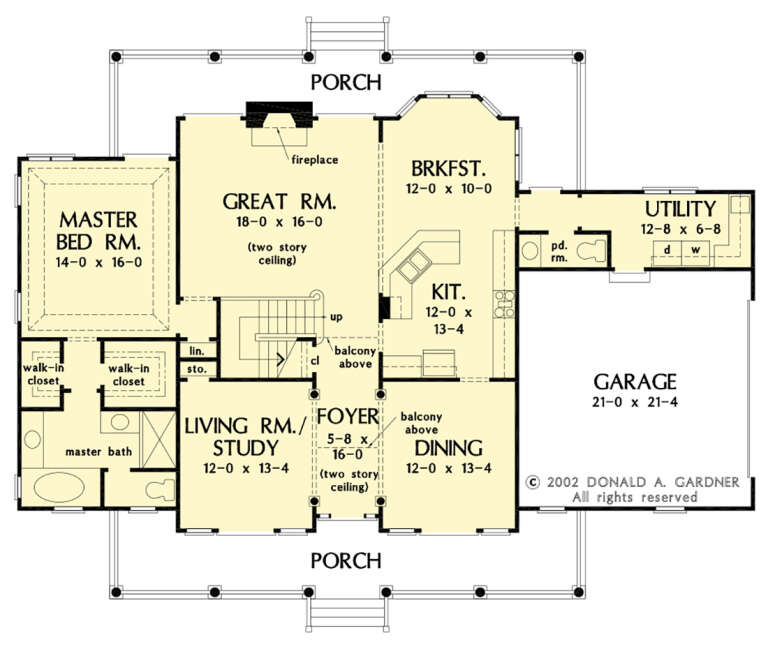 House Plan House Plan #28150 Drawing 1
