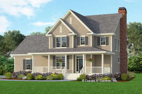 Country House Plan #2865-00337 Elevation Photo