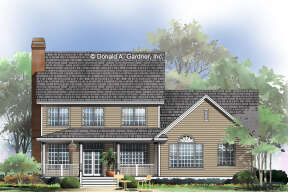 Country House Plan #2865-00337 Elevation Photo