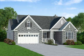 Craftsman House Plan #2865-00338 Elevation Photo