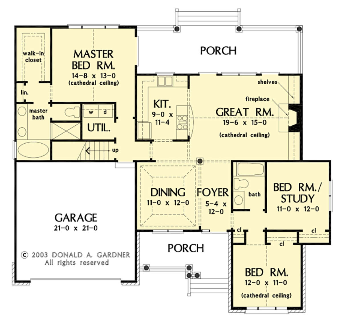 Main Floor  for House Plan #2865-00338