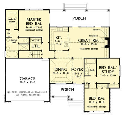 House Plan House Plan #28152 Drawing 1