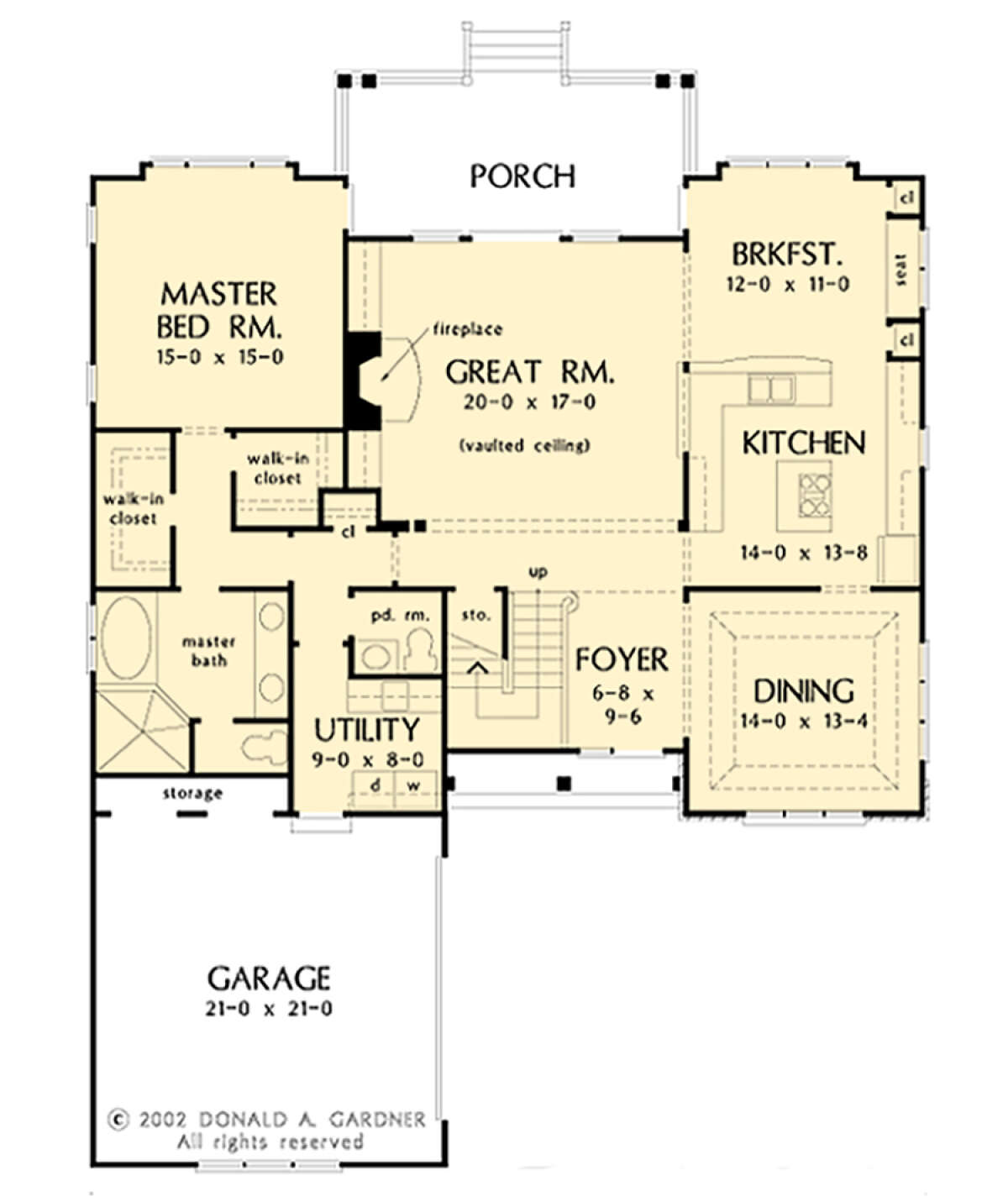 Main Floor  for House Plan #2865-00339