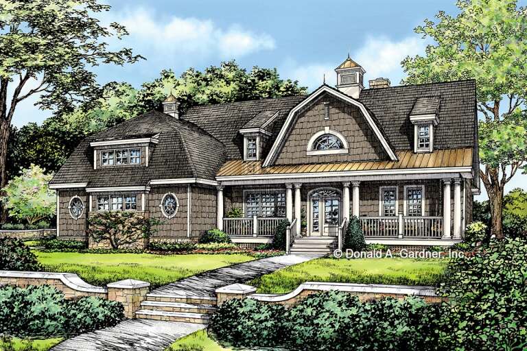 Southern House Plan #2865-00340 Elevation Photo
