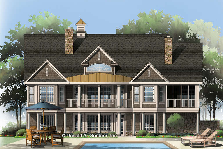 Southern House Plan #2865-00340 Elevation Photo