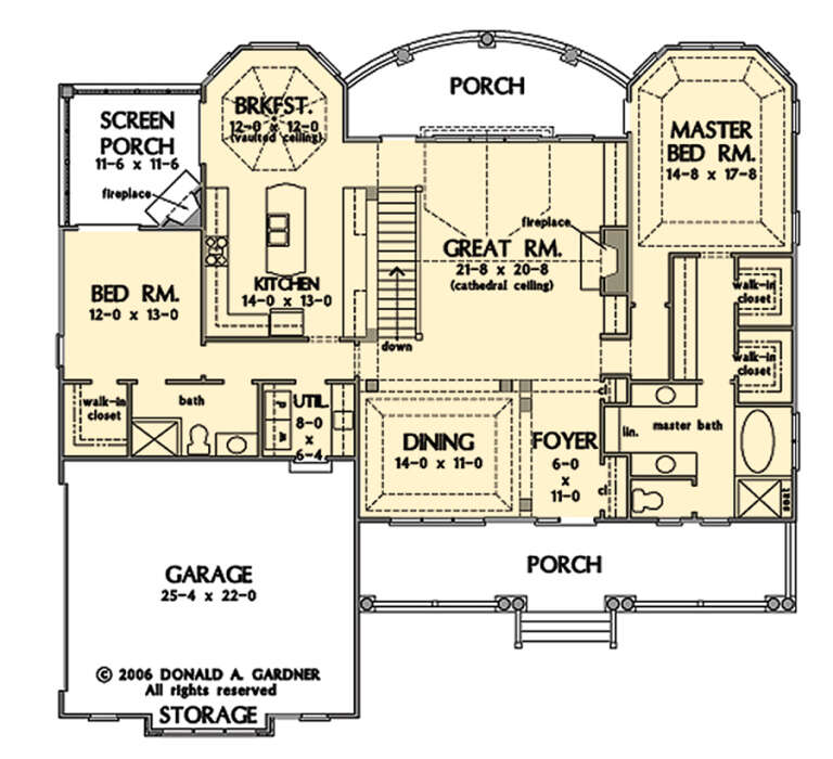 House Plan House Plan #28154 Drawing 1
