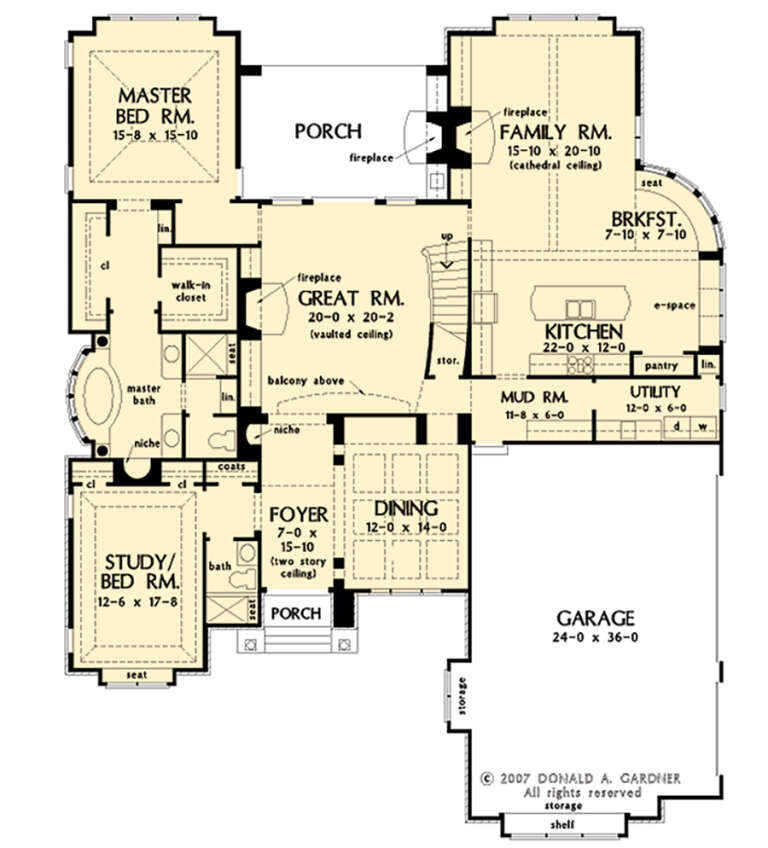 House Plan House Plan #28155 Drawing 1