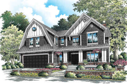 Craftsman House Plan #2865-00342 Elevation Photo