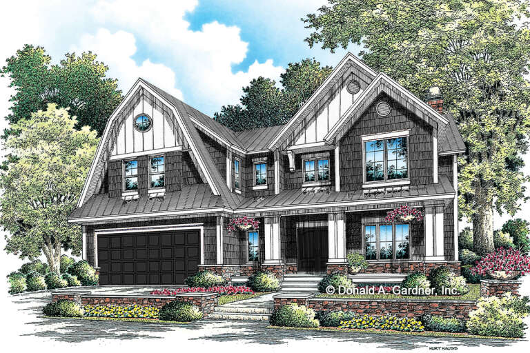 House Plan House Plan #28156 Front Elevation 