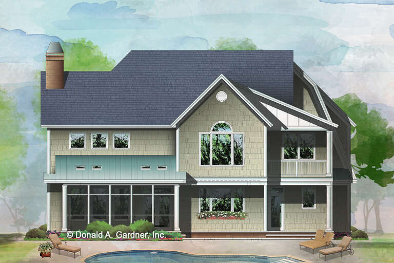 Craftsman House Plan #2865-00342 Elevation Photo