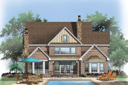 Craftsman House Plan #2865-00344 Elevation Photo