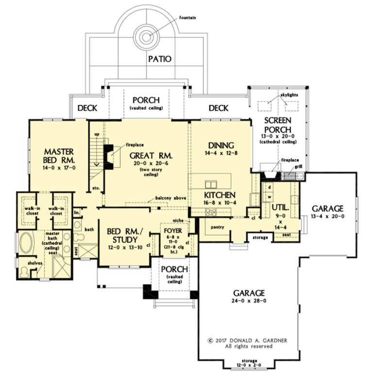 House Plan House Plan #28159 Drawing 1
