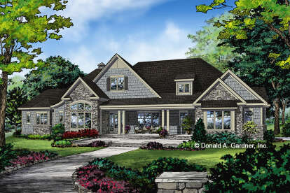 Southern House Plan #2865-00346 Elevation Photo