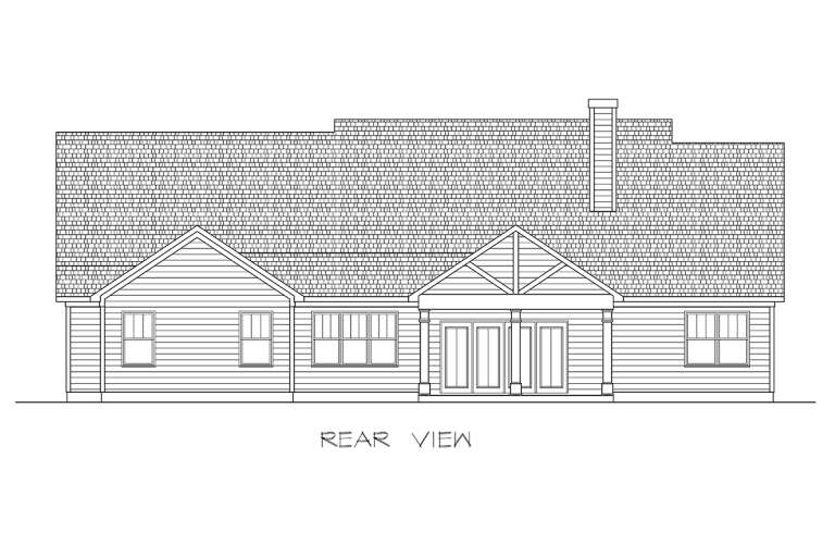 Country House Plan #6082-00215 Elevation Photo