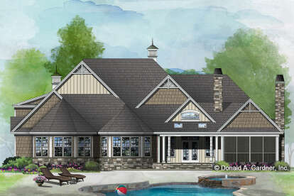 Southern House Plan #2865-00347 Elevation Photo